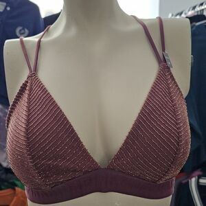 Pink VS Striped Bralette